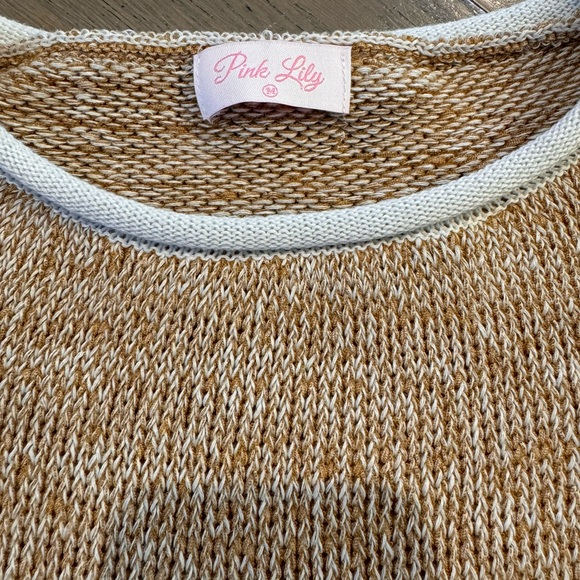 Pink Lily Cropped Sweater - Picture 4 of 4